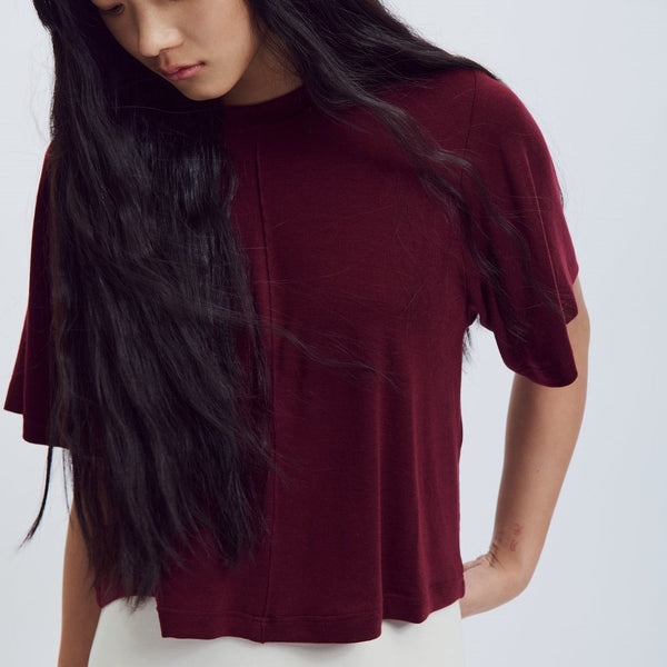 'Metis T Shirt' Bordeaux