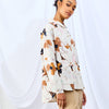 'Raven Button Up' Print