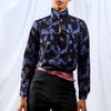 'Phoebe Blouse' Taupe/Black