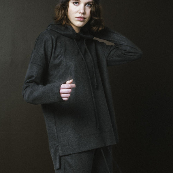 'Skye Hoodie' Charcoal