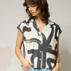 'Hemera Blouse' Black Shodo