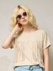 'Samsara Fringe Tee' Black
