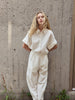 'Lexie Button Up' White