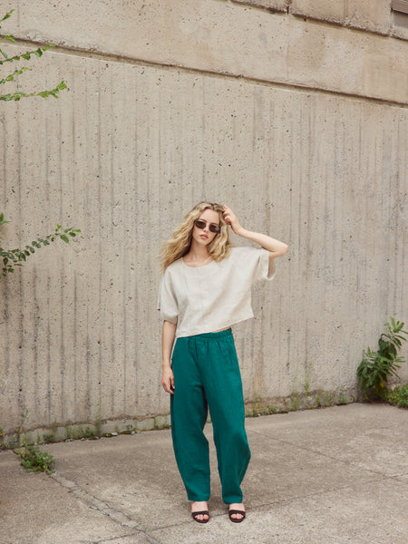 'Jordie Top' Emerald or Natural