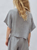 'Steven Blouse' Blue Stripe or Black Stripe