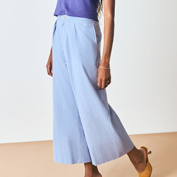 'Vernon Pant' Aura Blue