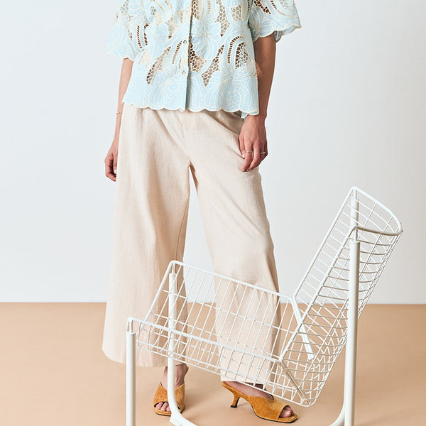 'Vernon Pant' Aura Blue