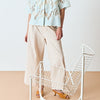 'Vernon Wide Leg Pant' Oat
