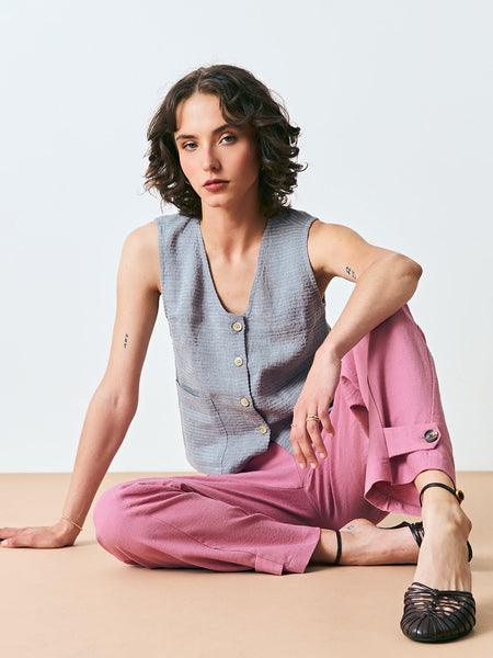 'Richmond Pant' Nostalgic Pink