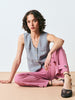 'Richmond Pant' Nostalgic Pink