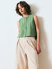 'Vernon Wide Leg Pant' Oat