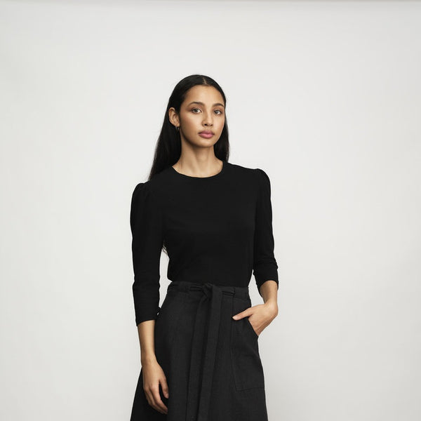 'Vesper Top' Black