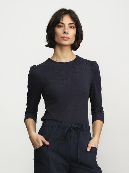 'Vesper Top' Navy