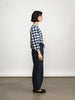 'Daphne Blouse' Black Check
