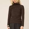 'Reeves Turtleneck' Brown
