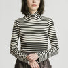 'Octans Turtleneck' Striped Rib