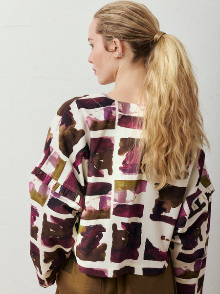 'Emilio Blouse' Print
