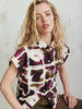 'Ofelia Blouse' Beetroot