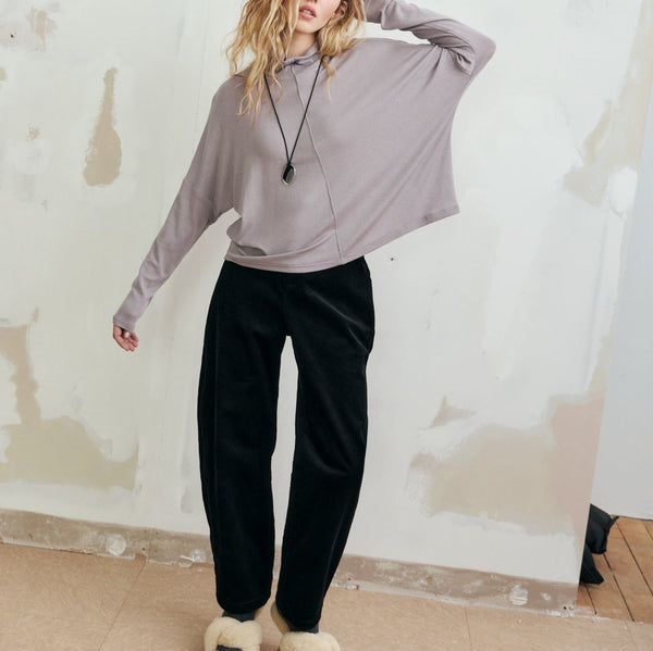 'Mercutio Barrel Pant' Black Cord