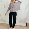 'Mercutio Barrel Pant' Black Cord