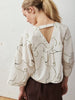 'Randall Blouse' Cream/Green