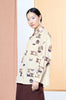 'Naouelle Button Up' Print