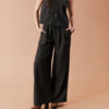 'Remi Pant' Charcoal Tweed