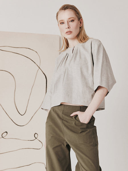 'Rune Blouse' Moonstone