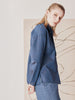 'Lumi Button Up' Cobalt