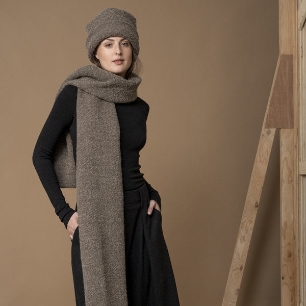 'Nikoi Scarf' Mocha or Black