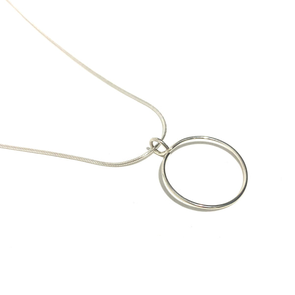 'Orbit Circle Necklace'