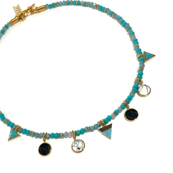'Charm Choker Necklace' Assorted