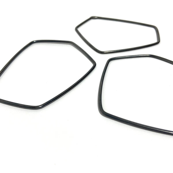 'Bangle' Oxidized Sterling Silver
