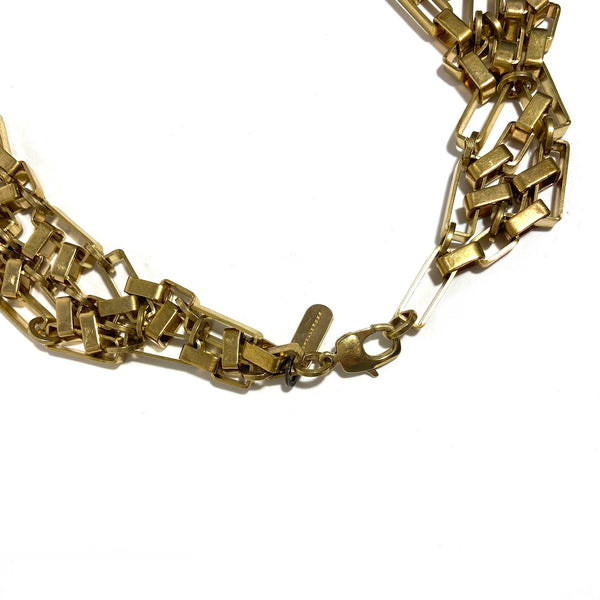 'Gardinia Necklace' Brass