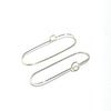 'Oval Clip Hoops'