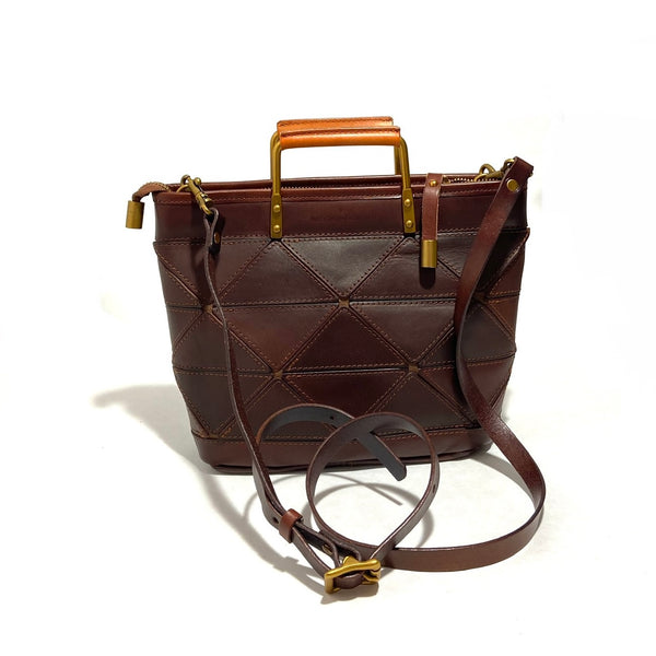'Origami Bag Small' Chestnut