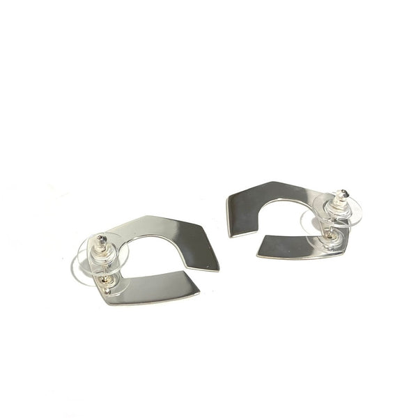 'Clari Studs' Oxidized Sterling Silver