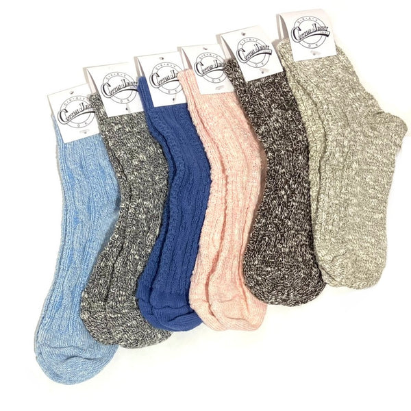 'Cotton Jenny Socks' Assorted Colours