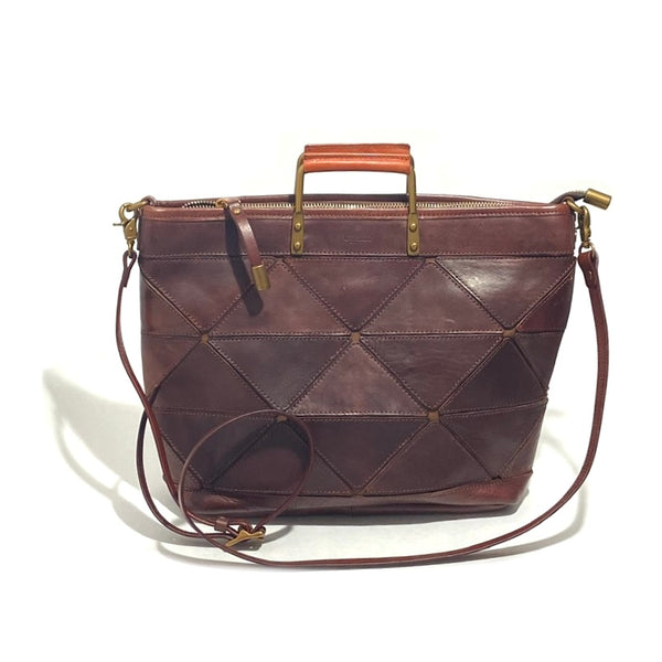 'Origami Bag Large' Chestnut