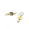 'Moon Drop Dangles' Silver