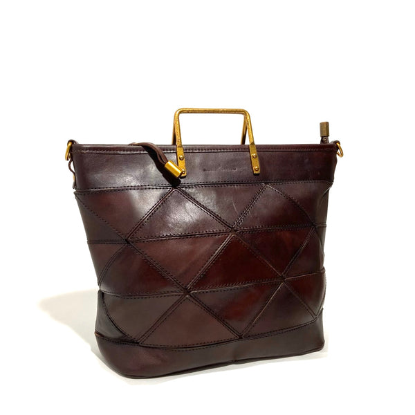 'Origami Bag Large' Chestnut