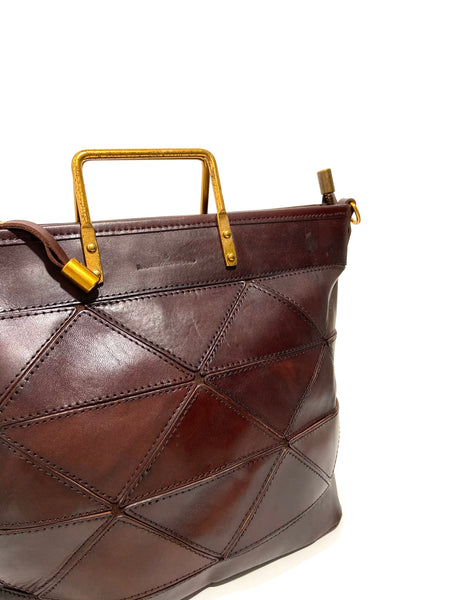 'Origami Bag Large' Chestnut