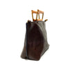 'Joy Handle Bag Small' Chocolate
