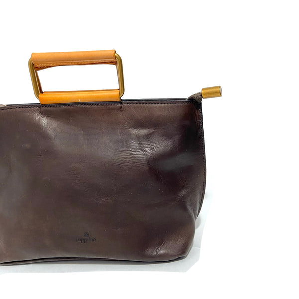 'Joy Handle Bag Small' Chocolate
