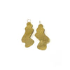 'Bay Earrings' Brass