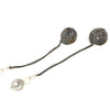'Simple Chain Charm Dangle Earrings'