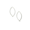 'Hollow Leaf Hoops'