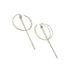 'Dangle Back Hoops'