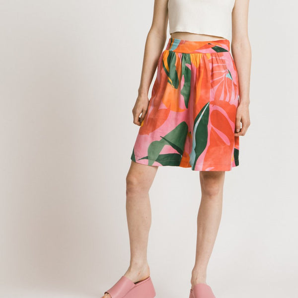 'Grenada Short' Pink Floral